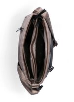 Rieker, Tasche, Damen, mit Magnetverschluss-Vorfach BRONZE-SCHWARZ